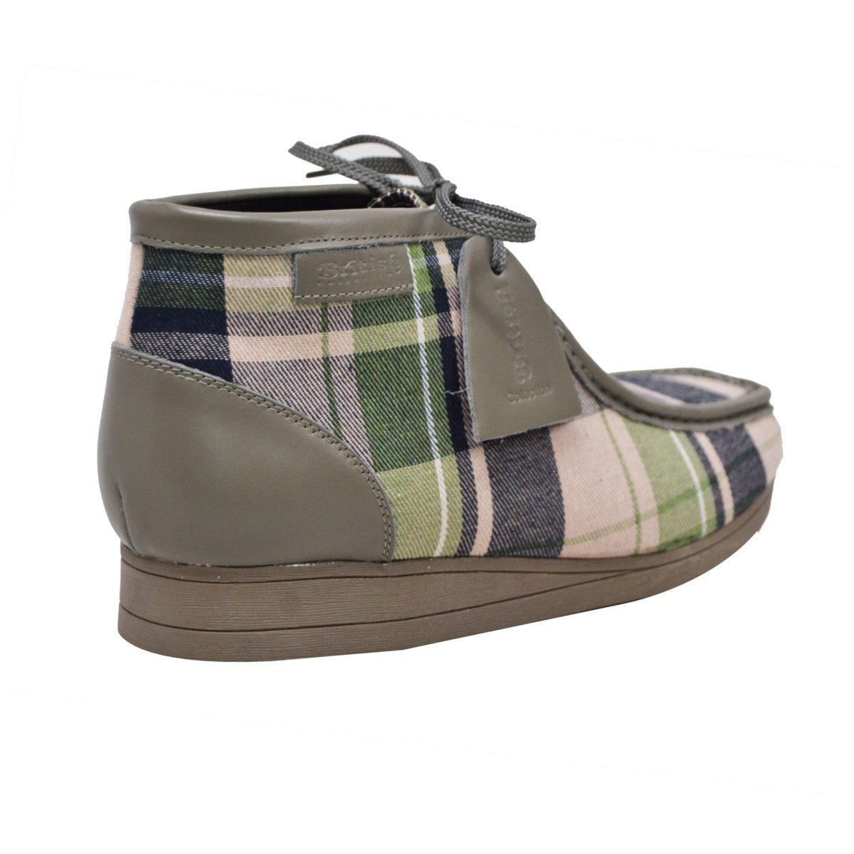 British Walkers New Castle Men's Limited Edition Multicolor Plaid Chukka Boot