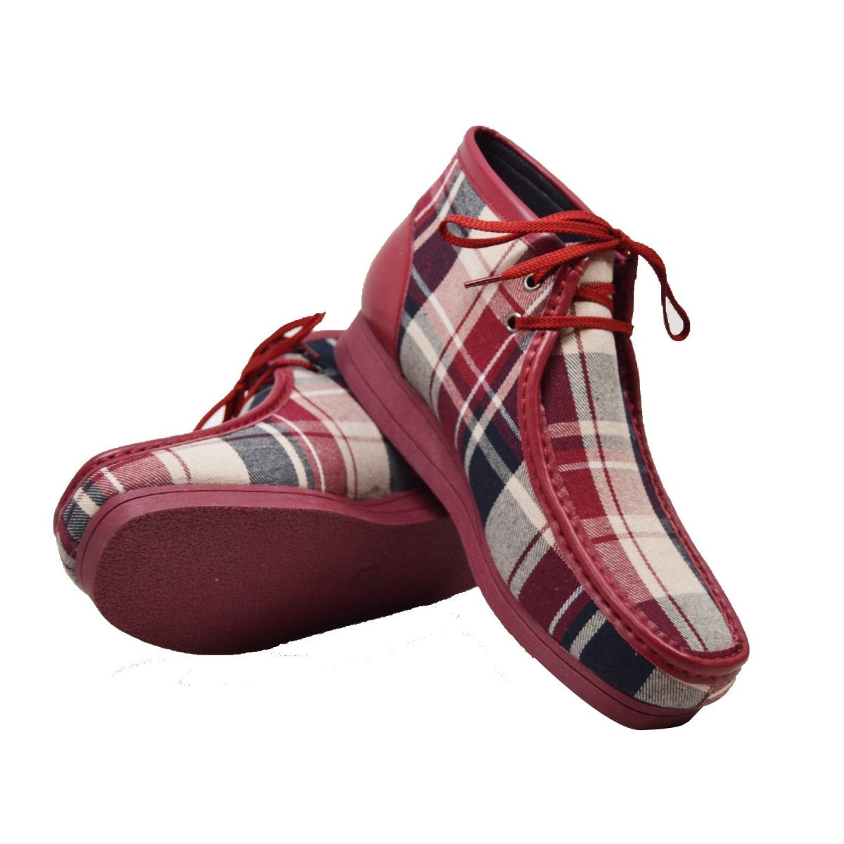 British Walkers New Castle Men's Limited Edition Multicolor Plaid Chukka Boot