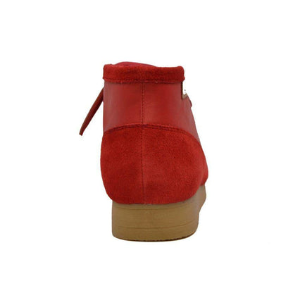 British Walkers New Castle Men's Suede and Leather Moc Toe Chukka Boots