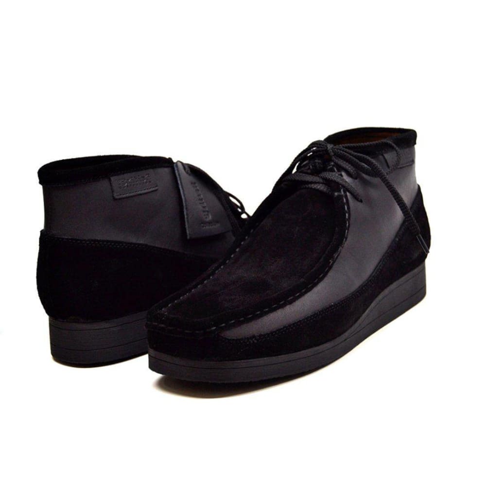 British Walkers New Castle Men's Suede and Leather Moc Toe Chukka Boots