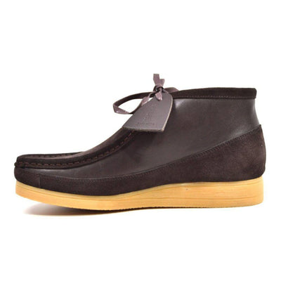 British Walkers New Castle Men's Suede and Leather Moc Toe Chukka Boots
