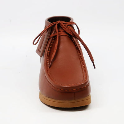British Walkers New Castle – Tan Brown Leather Men’s Chukka Boot Handcrafted Classic Luxury