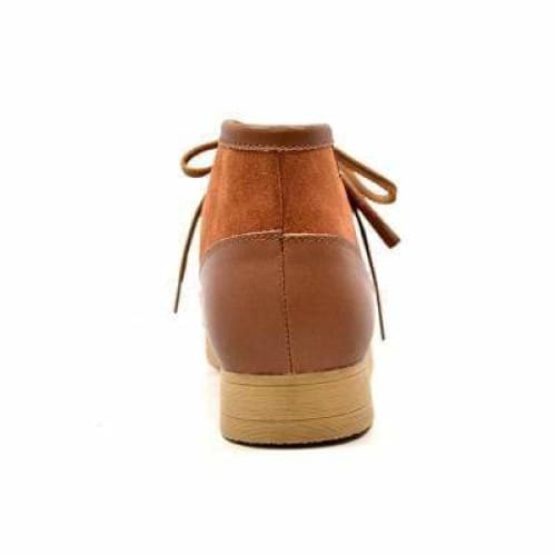 British Walkers New Castle Tan Cognac Leather and Suede Men’s Chukka Boots