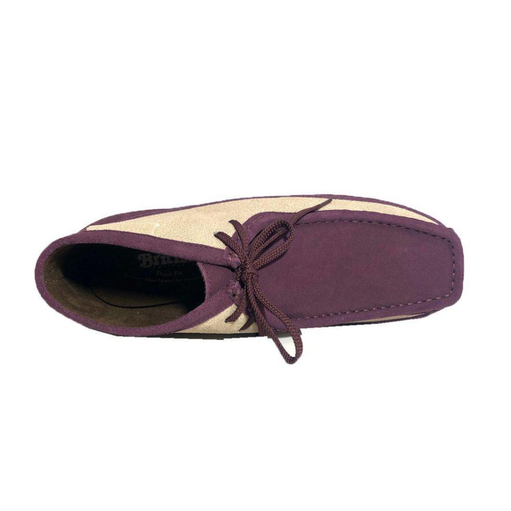 British Walkers New Castle Men's Two Tone Suede Moc Toe Chukka Boot