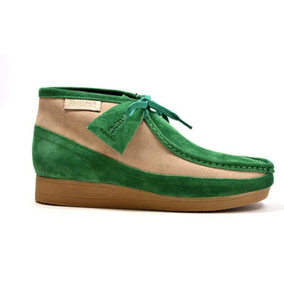 British Walkers New Castle Men's Two Tone Suede Moc Toe Chukka Boot