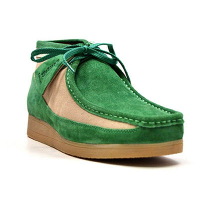 British Walkers New Castle Men's Two Tone Suede Moc Toe Chukka Boot