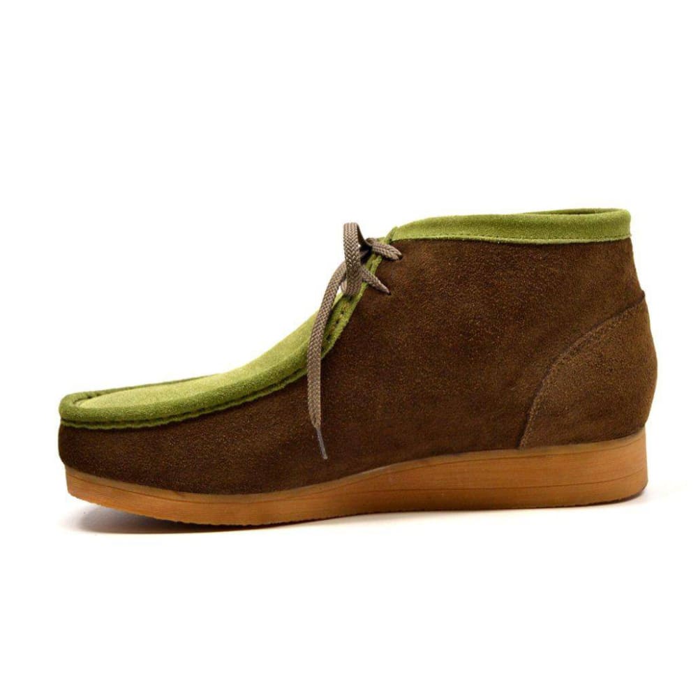 British Walkers New Castle Men's Two Tone Suede Moc Toe Chukka Boot