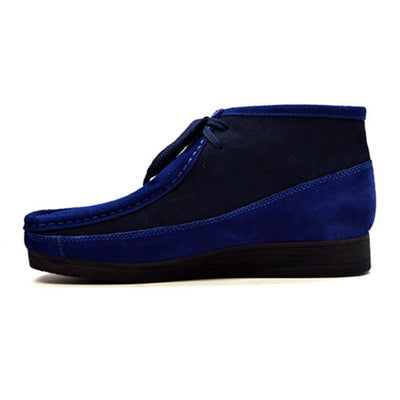British Walkers New Castle Men's Two Tone Suede Moc Toe Chukka Boot
