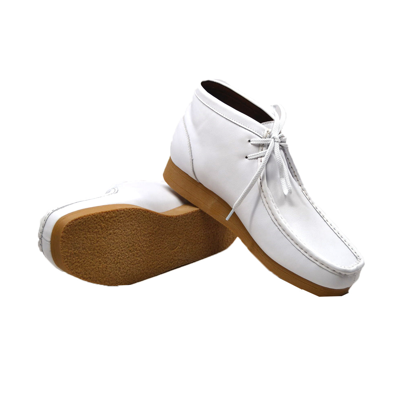 British Walkers White Affair Men's All White Leather Shoes view 18