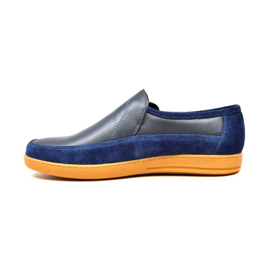 British Walkers Norwich Bally Style Men’s Slip On Leather Shoes