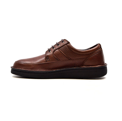 British Walkers Men's Black Leather Retro Oxford Lace Up Shoes view 14