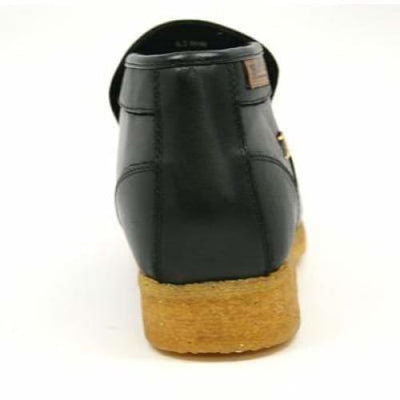 British Walkers Palace Men's Black Leather Slip On Ankle Boots