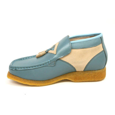 British Walkers Palace Men's Leather and Suede Slip On Ankle Boots