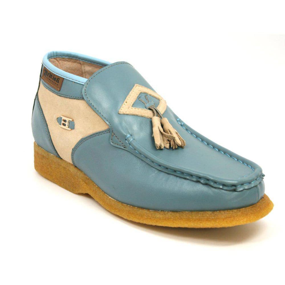 British Walkers Palace Men's Leather and Suede Slip On Ankle Boots