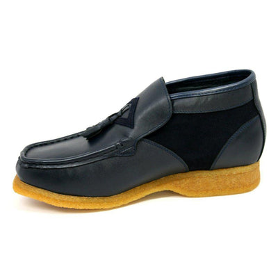 British Walkers Palace Men's Leather and Suede Slip On Ankle Boots