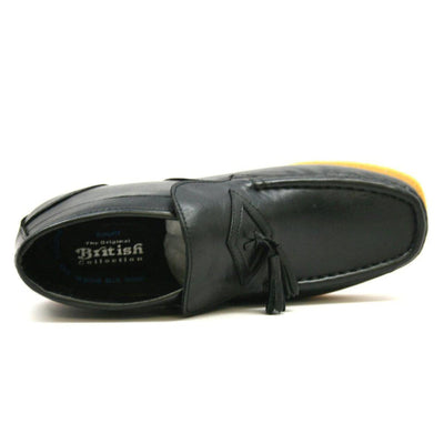British Walkers Palace Men's Leather and Suede Slip On Ankle Boots