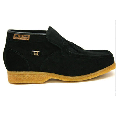 British Walkers Palace Men's Leather and Suede Slip On Ankle Boots