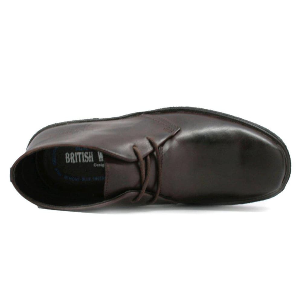 British Walkers Playboy Classic Leather Men’s High Top Chukka Boots