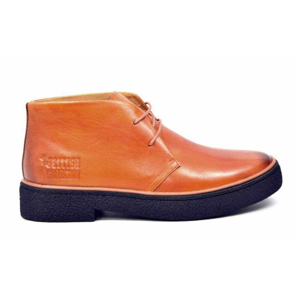 British Walkers Playboy Classic Leather Men’s High Top Chukka Boots