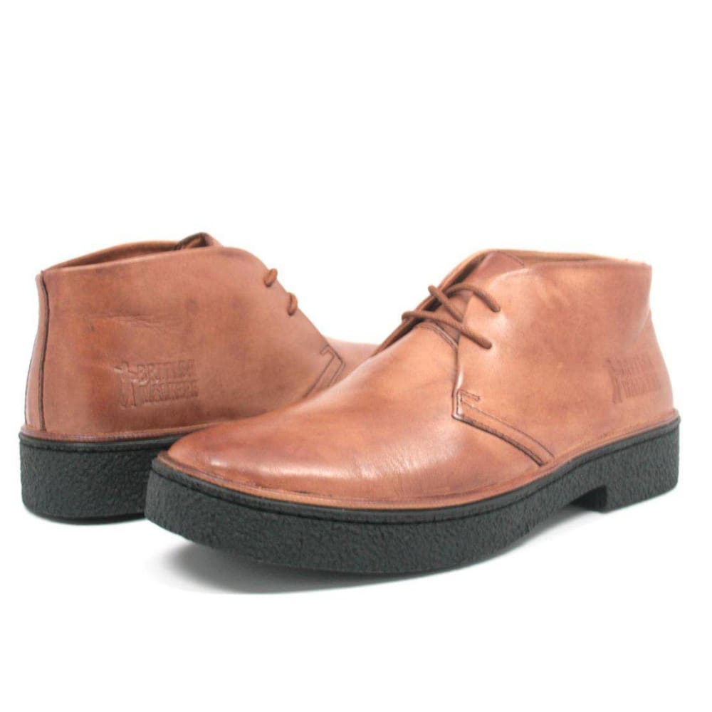 British Walkers Playboy Classic Leather Men’s High Top Chukka Boots