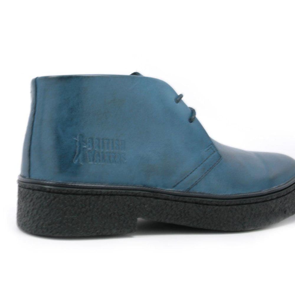 British Walkers Playboy Classic Leather Men’s High Top Chukka Boots