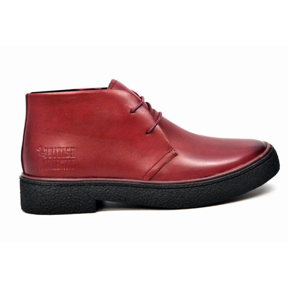 British Walkers Playboy Classic Leather Men’s High Top Chukka Boots