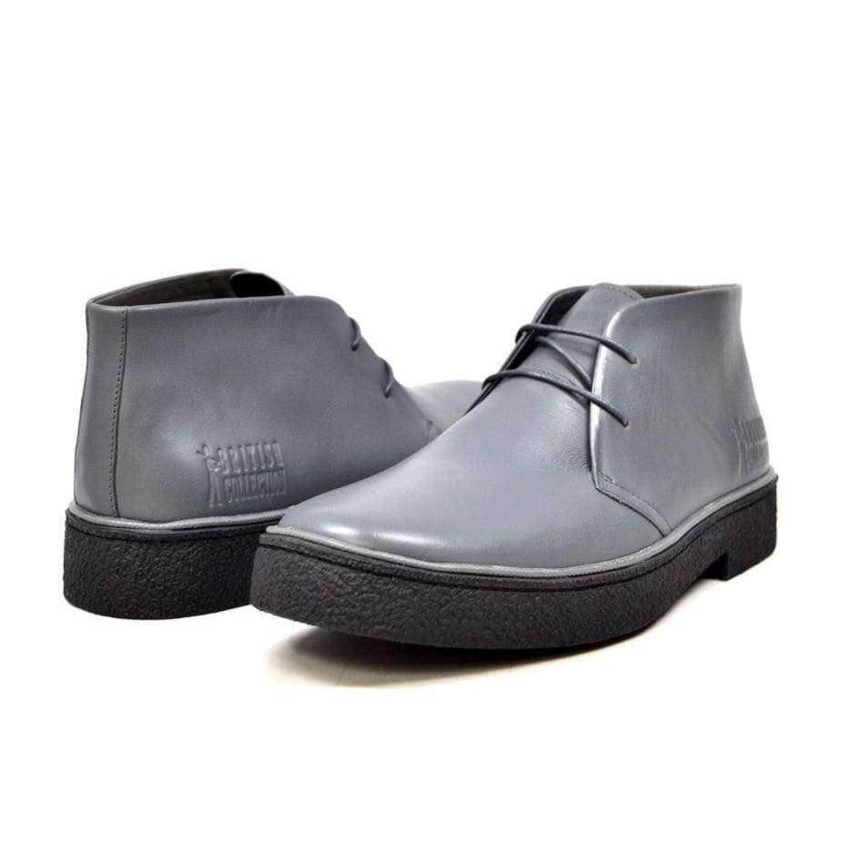 British Walkers Playboy Classic Leather Men’s High Top Chukka Boots