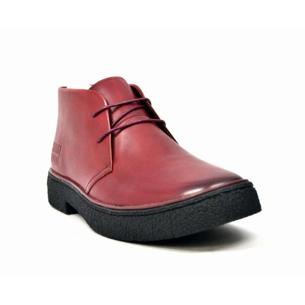 British Walkers Playboy Classic Leather Men’s High Top Chukka Boots
