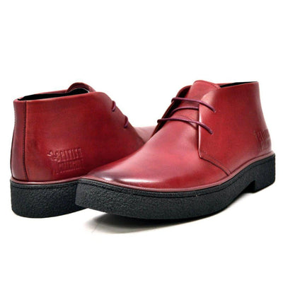 British Walkers Playboy Classic Leather Men’s High Top Chukka Boots
