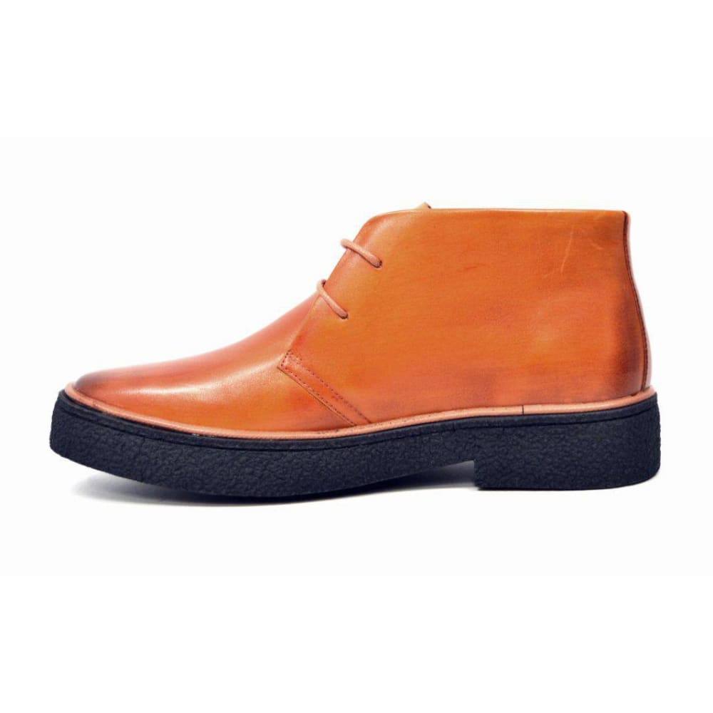 British Walkers Playboy Classic Leather Men’s High Top Chukka Boots