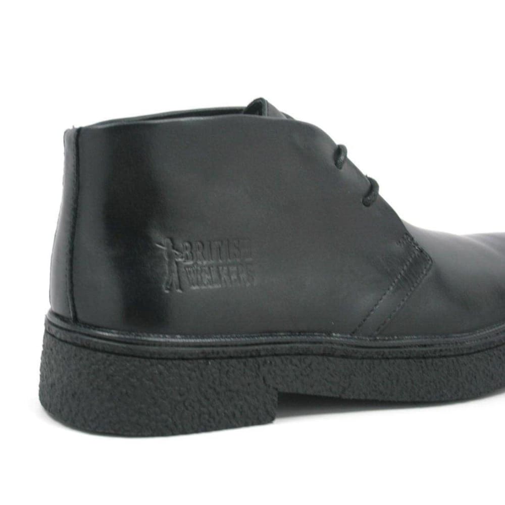 British Walkers Playboy Classic Leather Men’s High Top Chukka Boots