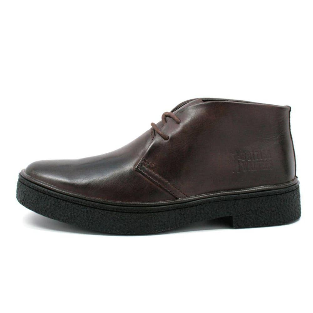 British Walkers Playboy Classic Leather Men’s High Top Chukka Boots