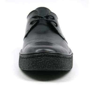 British Walkers Playboy Classic Men's Black Leather Low Cut Oxfords