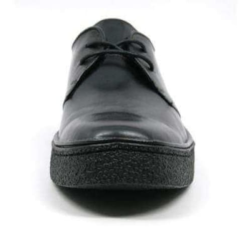 British Walkers Playboy Classic Men's Black Leather Low Cut Oxfords
