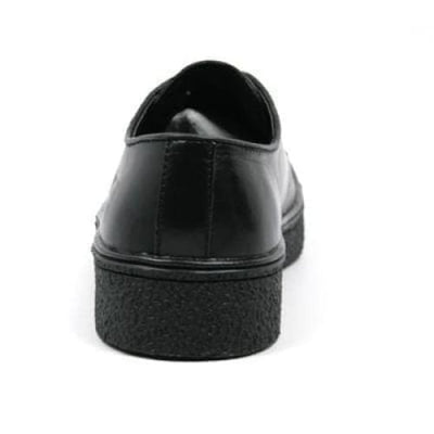 British Walkers Playboy Classic Men's Black Leather Low Cut Oxfords