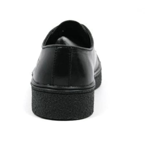 British Walkers Playboy Classic Men's Black Leather Low Cut Oxfords