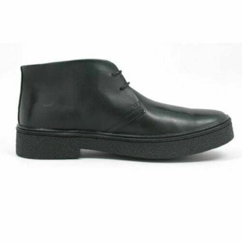 British Walkers Playboy Classic Men's Black Leather Size 15 and 16 Chukka Boots