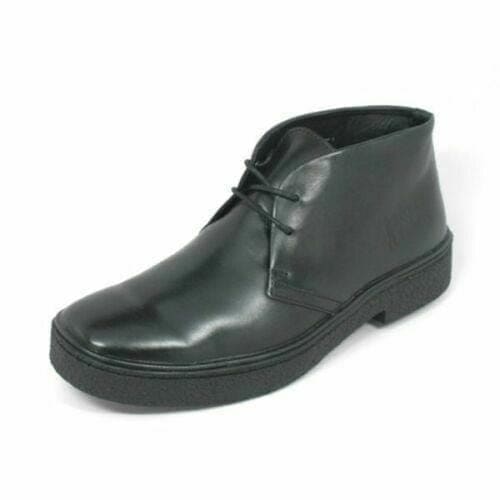 British Walkers Playboy Classic Men's Black Leather Size 15 and 16 Chukka Boots