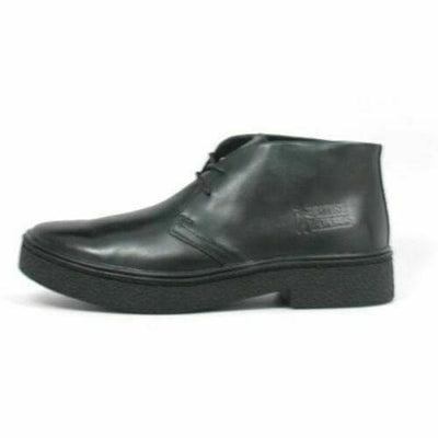 British Walkers Playboy Classic Men's Black Leather Size 15 and 16 Chukka Boots