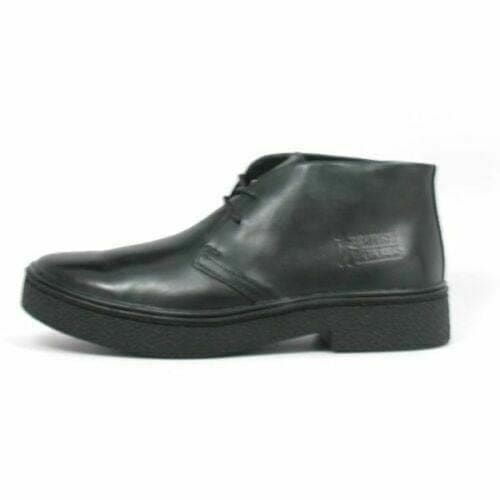 British Walkers Playboy Classic Men's Black Leather Size 15 and 16 Chukka Boots