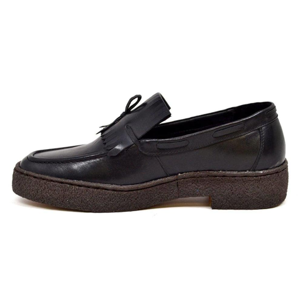 British Walkers Playboy Cruise Men's Leather Slip On Oxfords with Tassle