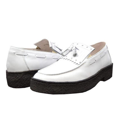 British Walkers Playboy Cruise Men's Leather Slip On Oxfords with Tassle