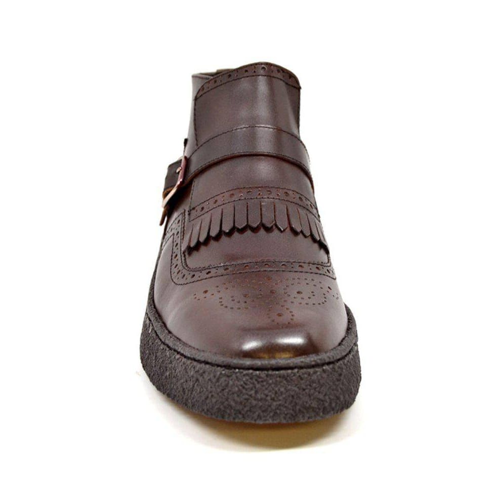 British Walkers Playboy Manhattan Wingtips Mens Leather High Top Chukka Boots Premium Heritage Craft with Luxe Urban Style