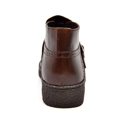 British Walkers Playboy Manhattan Wingtips Mens Leather High Top Chukka Boots Premium Heritage Craft with Luxe Urban Style