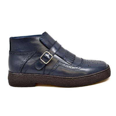 British Walkers Playboy Manhattan Wingtips Mens Leather High Top Chukka Boots Premium Heritage Craft with Luxe Urban Style