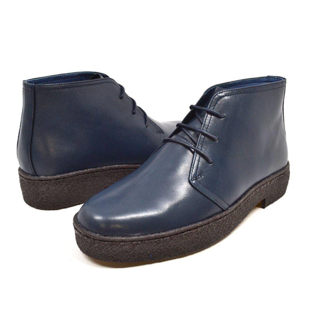 British Walkers Playboy Original Leather Mens High Top Limited Edition Chukka Boots Premium Heritage Craft with Modern Luxe Style