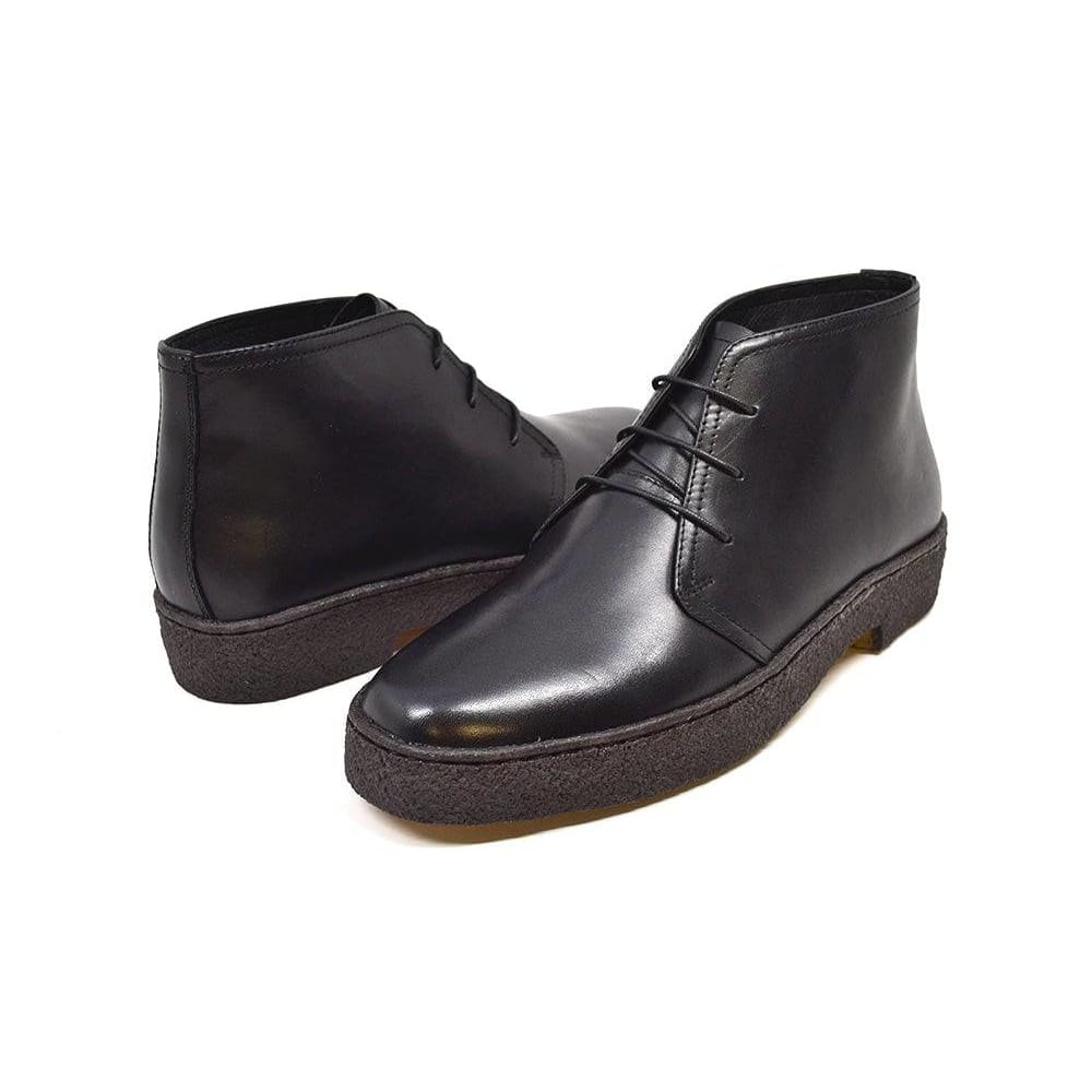 British Walkers Playboy Original Leather Mens High Top Limited Edition Chukka Boots Premium Heritage Craft with Modern Luxe Style