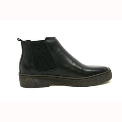 British Walkers Playboy Original Soho Men's Black Leather Chelsea Boots
