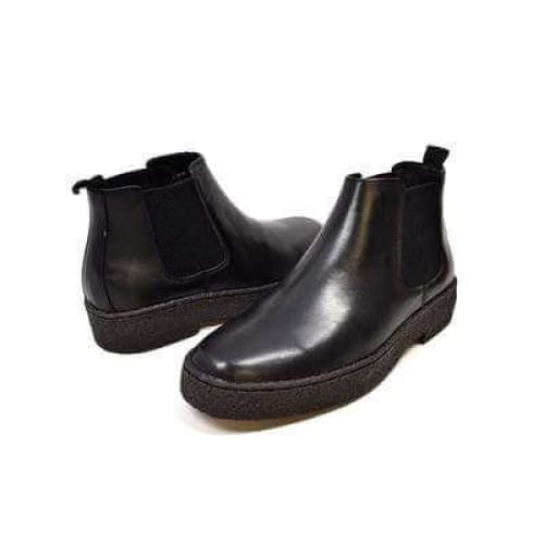 British Walkers Playboy Original Soho Men's Black Leather Chelsea Boots