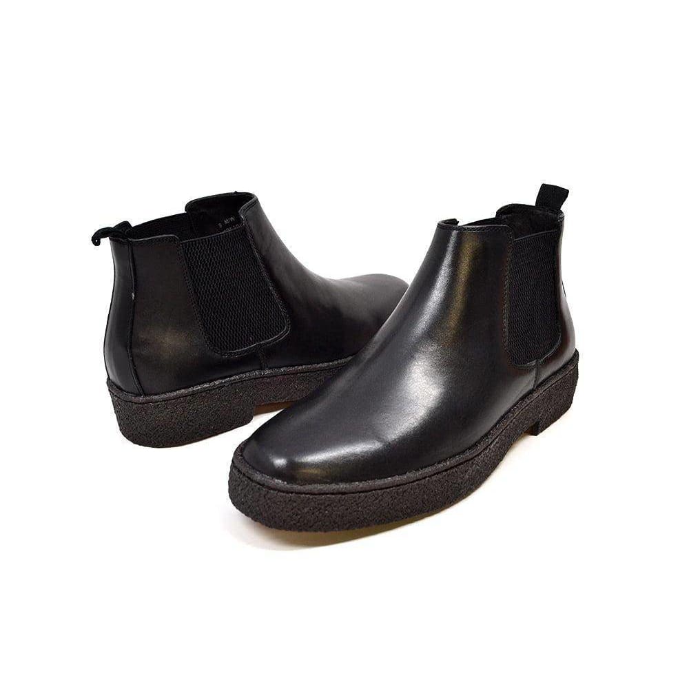 British Walkers Playboy Original Soho Men's Slip On Leather Chelsea Boots